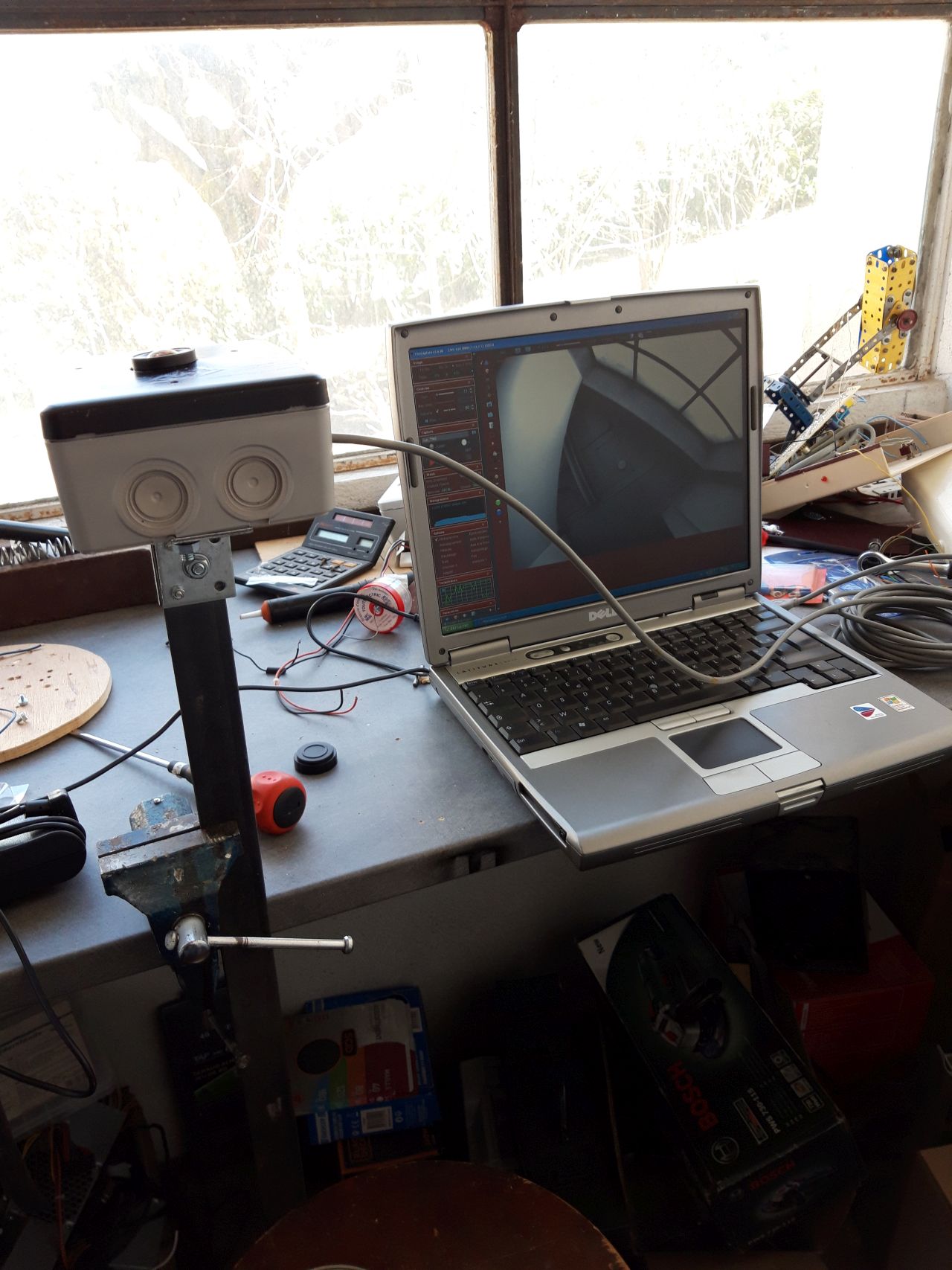 Montage dans le boitier
